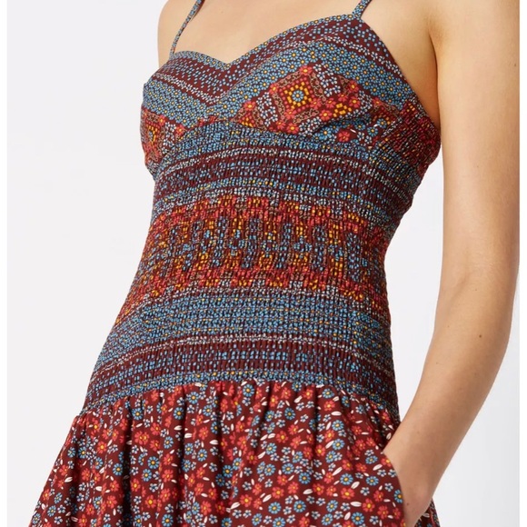 Brand NWT! Scanlan Theodore Ruby Floral Dress - Picture 2 of 6